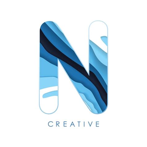 Logo N Letter Design With Fonts And Creative Letters 6309331 Vector