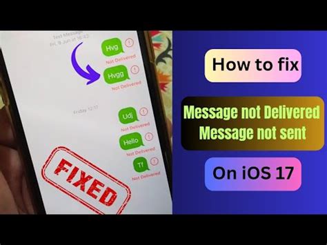 Message Not Delivered On IPhone Message Not Sent On IPhone Sent