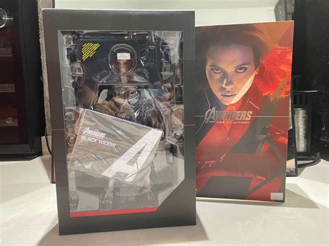 Hot Toys MMS288 Avengers Age Of Ultron Black Widow 1 6 Scale Hobbies Toys Toys Games On