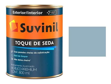 Suvinil Acetinado Toque De Seda Acrilico Lav Vel C U Nublado Ml