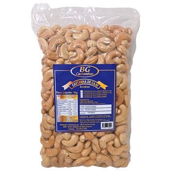 Castanha De Caju Tem Ferro - Castanha de Caju Inteira Torrada 1KG W1 Rica em Ferro e Vitaminas A e E ...