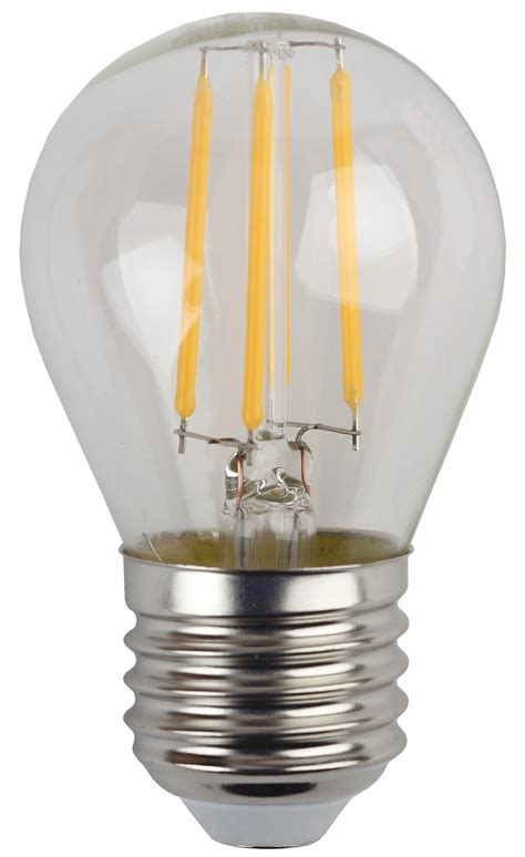 Лампочка светодиодная ЭРА F-LED P45-9W-840-E27 E27 / Е27 9Вт филамент ...