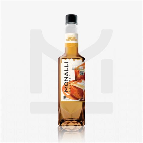 Jual Monalli Premium Syrup Salted Caramel Ml Sirup Rasa Karamel