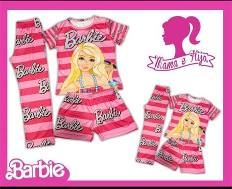 Juego De Pijama De Tres Piezas Barbie Mi Tienda Guate