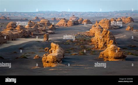 yardang geological park  dunhuang unesco national geopark gansu