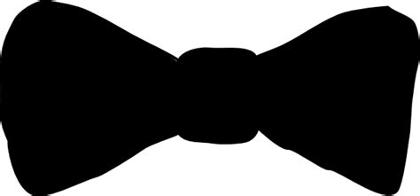 Silhouette Bow Tie - ClipArt Best