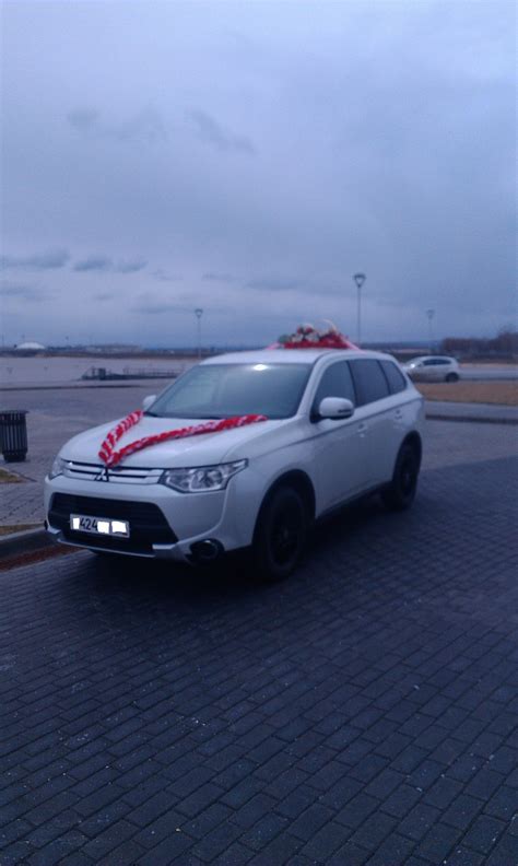 Черное литье — Mitsubishi Outlander (3G), 2 л, 2014 года | колёсные ...