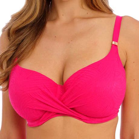 Ottawa Twist Front Full Cup Bikini Top AmpleBosom