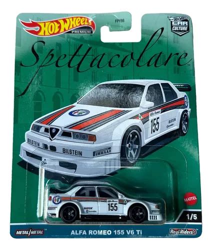 Hot Wheels Premium Spettacolare Alfa Romeo V Ti Mercadolibre