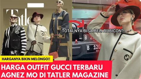 Segini Harga Outfit Agnez Mo X Gucci Bisa Beli Rubicon Rafael Alun