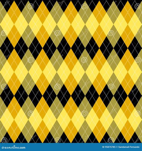 Seamless Argyle Pattern Stock Illustration Illustration Of Modern