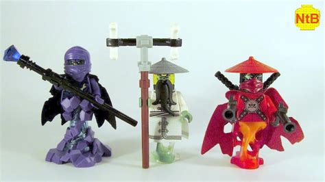 Lego Ninjago Custom Evil Ghost Wu Purple Ninja And Ronin Halloween