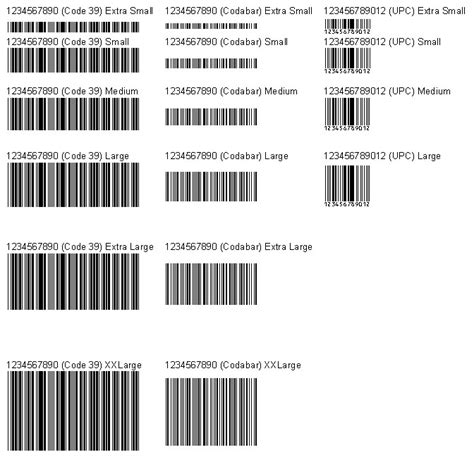 Creating Barcodes