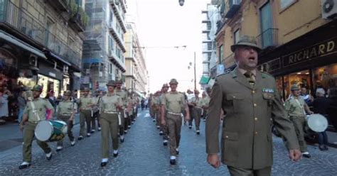 La Grande Festa Degli Alpini A Napoli