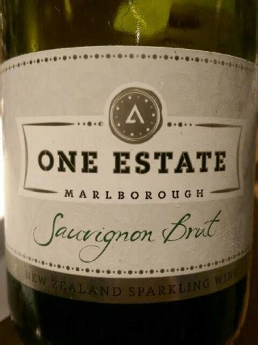 One Estate Marlborough Sauvignon Brut Vivino Australia