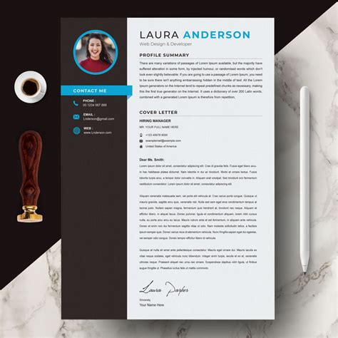 Anderson Resume Cv Template 284444 Templatemonster