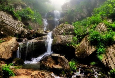 1920x1080 Resolution Waterfalls At Daytime Waterfall Nature