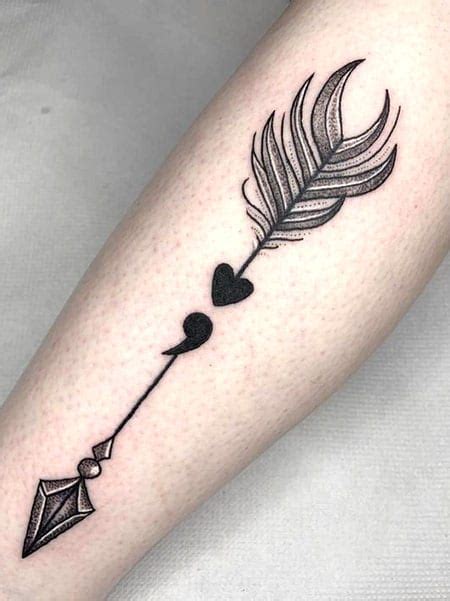 Aggregate 82 Feather Arrow Tattoo Super Hot In Coedo Vn