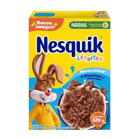 Cereal Nesquik Letritas 320 G Walmart