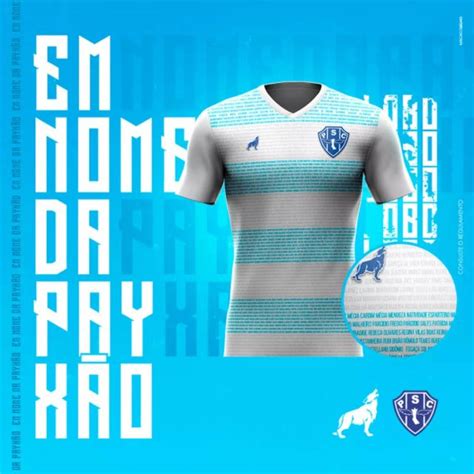 Em Nome Da Payxão Camisa Especial Do Paysandu 2020 Lobo Mantos Do