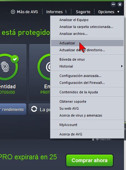 C Mo Actualizar El Avg Antivirus Protection Pro Manualmente Tecnicomo