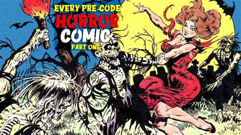 Every Pre Code Horror And Sci Fi Comic Book Ever Published Part One