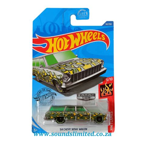 Hot Wheels Zamac Chevy Nova Wagon Sounds Limited