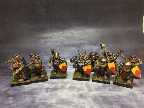 Dwarves Kings Of War Mantic October 2019 Vanguard Gallery