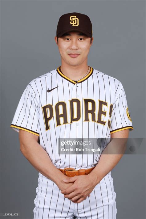 Ha Seong Kim Of The San Diego Padres Poses For A Photo During The San