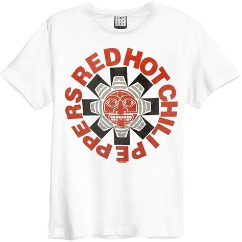 Red Hot Chili Peppers Риза Aztec бял M Muziker
