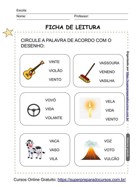 Apostila De Escrita Com Sílabas Parte 2 Simulados E Questões A32