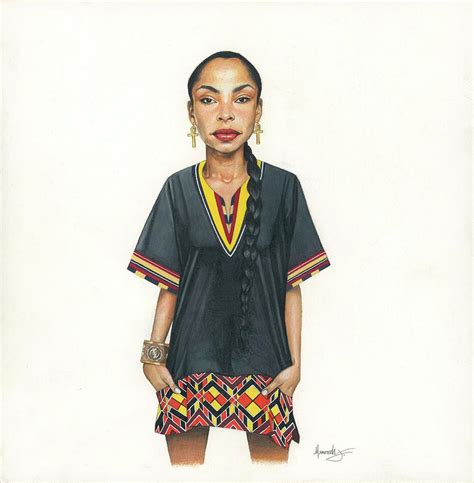 Sade Drawing By Ushaka Craig Fine Art America