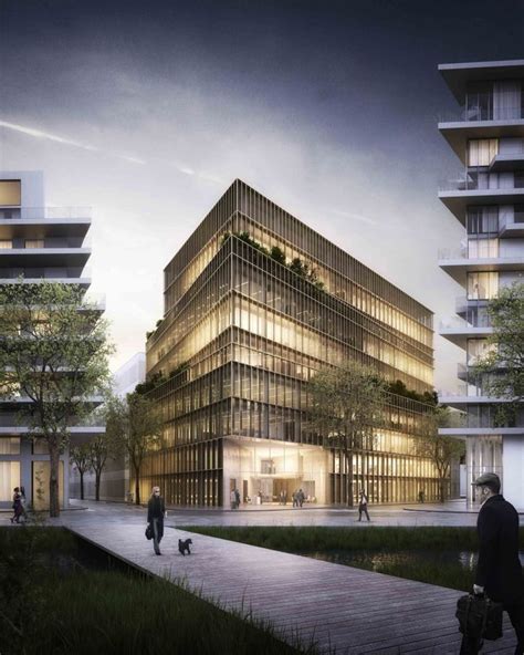 Gallery of Kaufman & Broad Office Building Winning Proposal ...