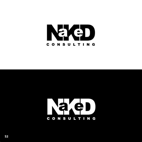 Modern Upmarket Logo Design For Naked Consulting By Sujit Banerjee