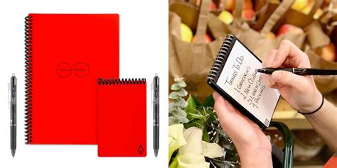 Get Rocketbook's erasable notebook w/ 2 pens & multiple sizes: $38 (Reg ...