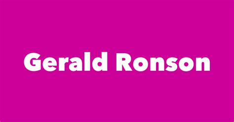 Gerald Ronson - Spouse, Children, Birthday & More