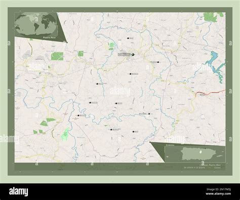 Corozal Municipio De Puerto Rico Abrir Street Map Ubicaciones Y