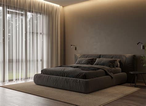 Спальная комната on Behance