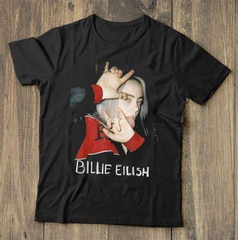 Billie Eilish Pose Tshirt Fd28n Hityourstyle