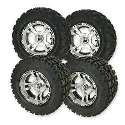 Räder Satz 4 Stk für Quad Bashan 250cc BS250AS 43 Bereifung Teile