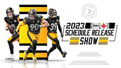 2023 Steelers Schedule Release Show | Pittsburgh Steelers - YouTube