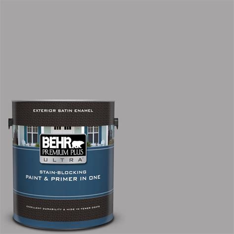 BEHR Premium Plus Ultra 1 Gal PPU26 07 Smokey Wings Satin Enamel