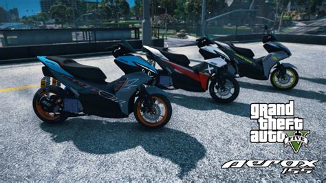 Yamaha Aerox Connected Modified Gta Mods Released Youtube