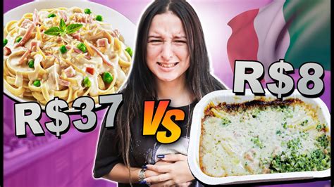 COMIDA ITALIANA DE APLICATIVO Vs COMIDA ITALIANA CONGELADA FUI