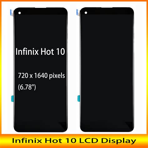 New Inch Lcd For Infinix Hot X B X Lcd Display Touch Screen Digiziter Assembly
