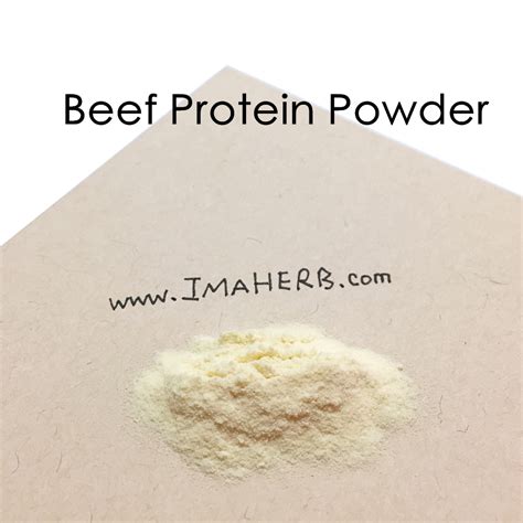 High Quality 100% Pure Natural Beef Protein Powder