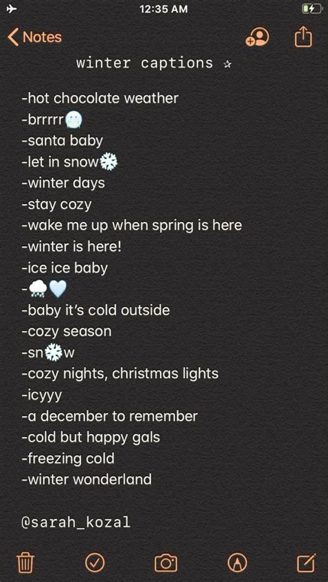 Winter Captions For Instagram Ilham Veren Al Nt Lar Instagram