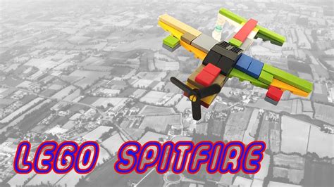 How To Make A Lego Spitfire Tutorial Youtube