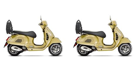 Motorrad Vergleich Vespa Gts Th Vs Vespa Gts Hpe Super