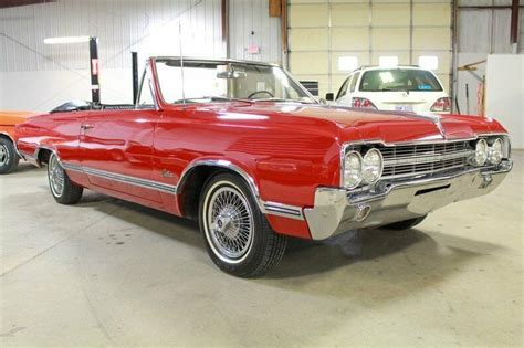 1965 Oldsmobile Cutlass 46045 Miles Red Convertible 330ci V8 Automatic Classic Oldsmobile